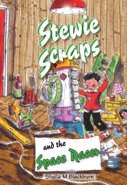 Cover image for book Stewie Scraps and the Space Racer