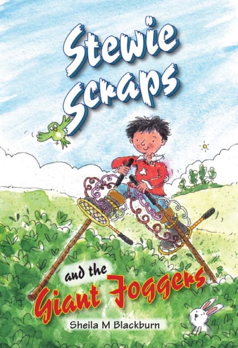 Cover image for book Stewie Scraps and the Giant Joggers