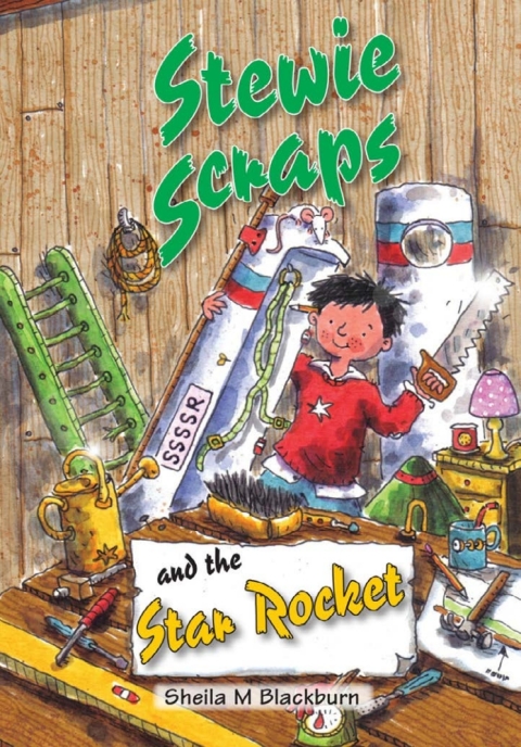Cover image for book Stewie Scraps and the Star Rocket