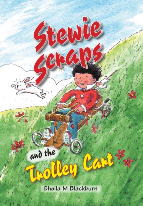 Cover image for book Stewie Scraps and the Trolley Cart