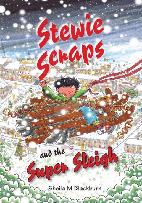 Cover image for book Stewie Scraps and the Super Sleigh