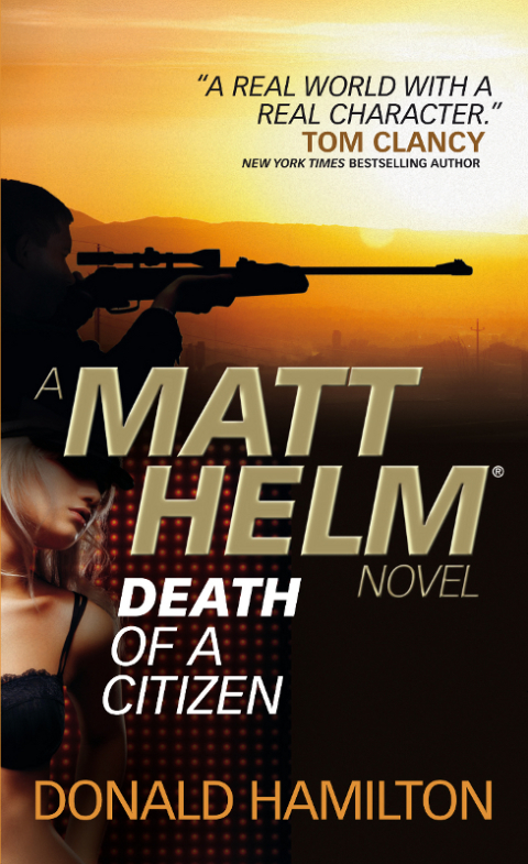 Cover image for book Matt Helm - Death of a Citizen