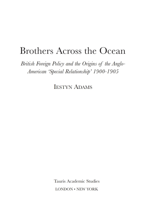 Cover image for book Brothers Across the Ocean
