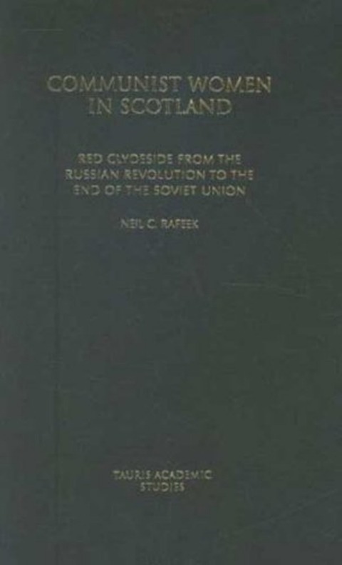 Cover image for book Communist Women in Scotland