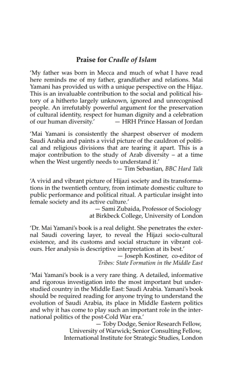 Cover image for book Cradle of Islam