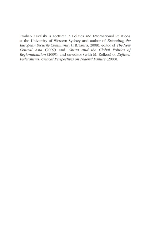 Cover image for book India and Central Asia