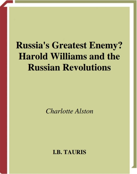 Cover image for book Russia's Greatest Enemy?