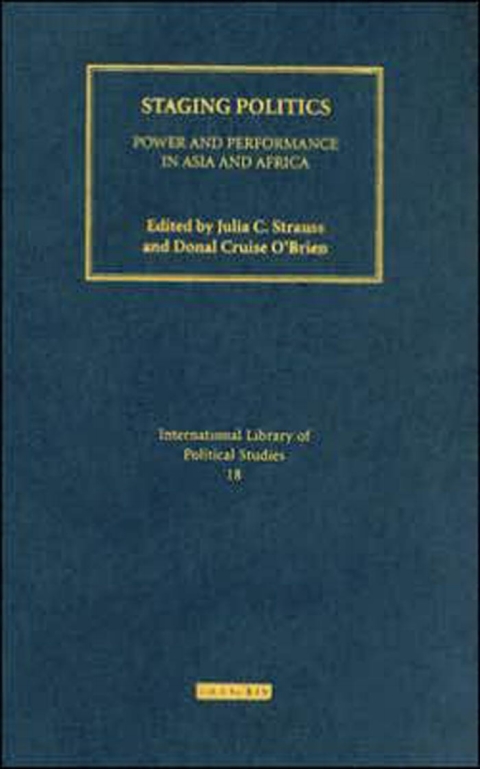 Cover image for book Staging Politics