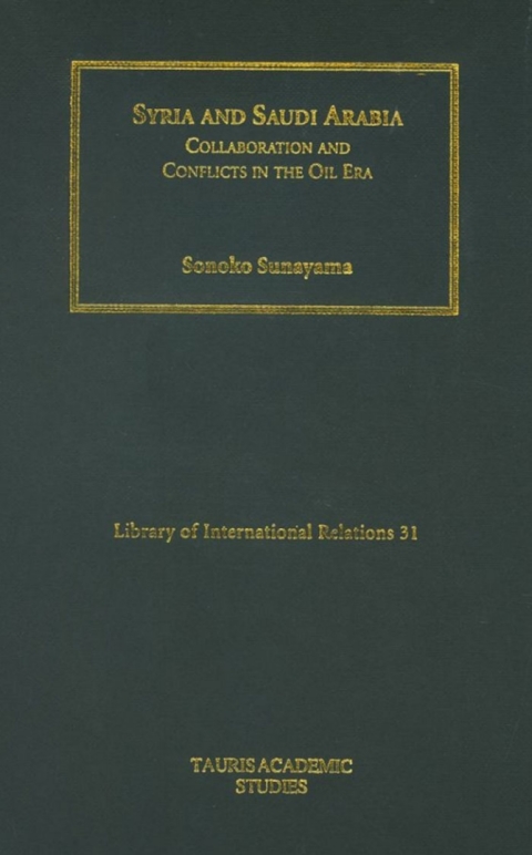 Cover image for book Syria and Saudi Arabia