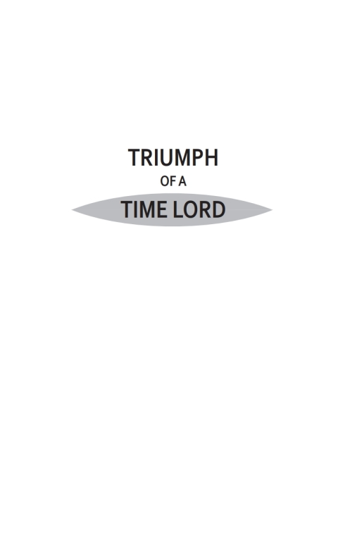 Cover image for book Triumph of a Time Lord