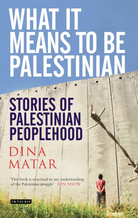 Cover image for book What it Means to be Palestinian