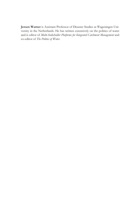 Cover image for book Flood Planning