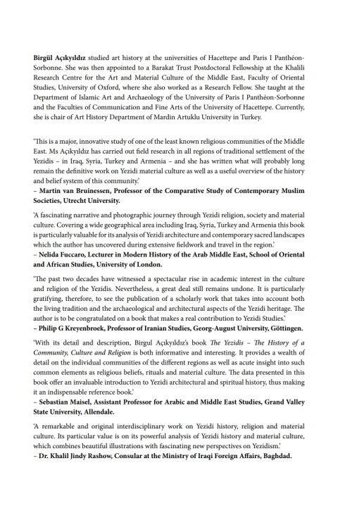 Cover image for book The Yezidis