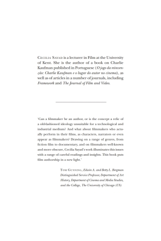 Performing Authorship