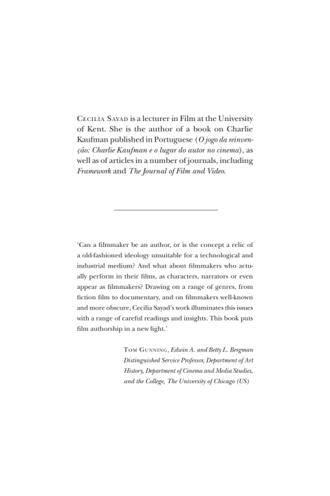 Cover image for book Performing Authorship