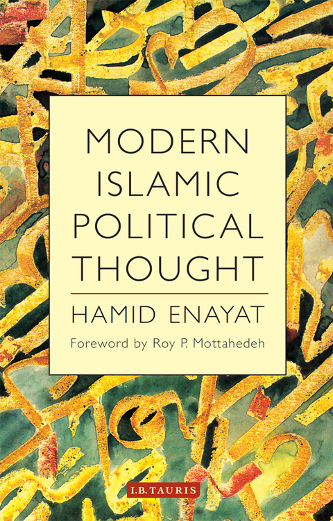 Cover image for book Modern Islamic Political Thought