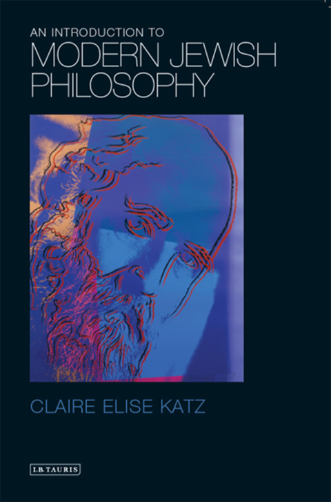 Cover image for book An Introduction to Modern Jewish Philosophy