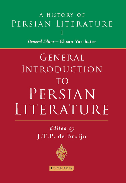 Cover image for book General Introduction to Persian Literature
