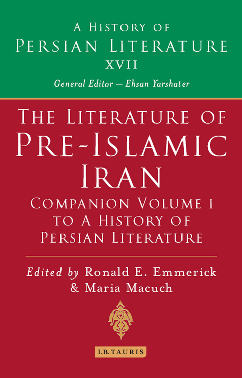 Cover image for book The Literature of Pre-Islamic Iran