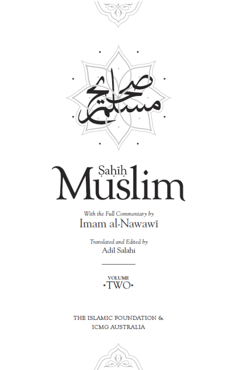 Cover image for book Sahih Muslim (Volume 2)