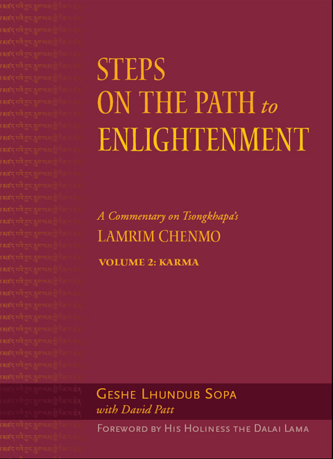 Cover image for book Steps on the Path to Enlightenment
