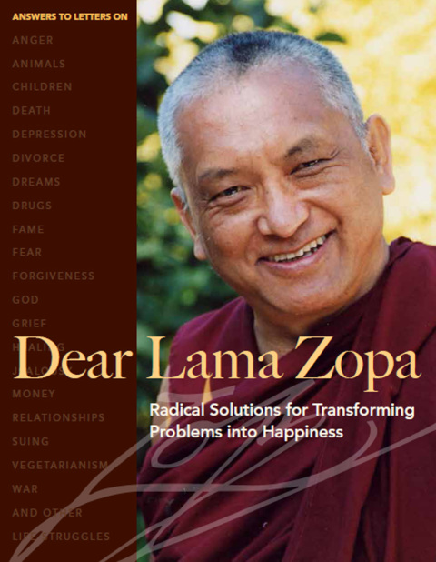 Cover image for book Dear Lama Zopa