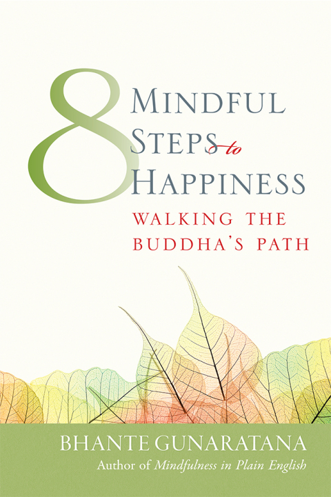 Cover image for book Eight Mindful Steps to Happiness