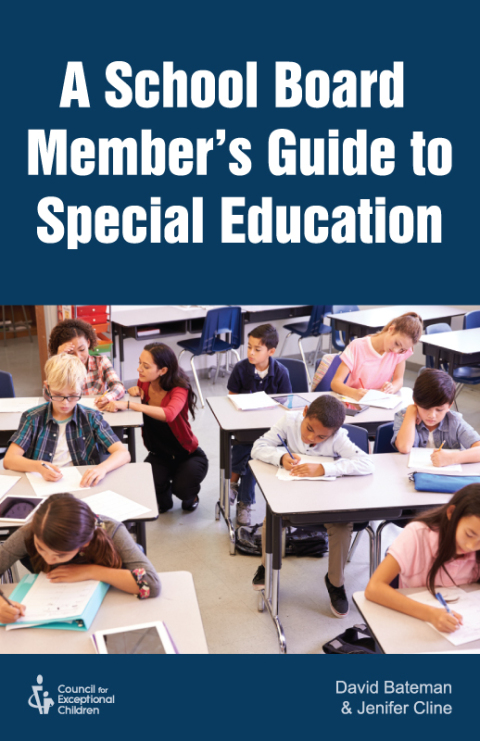 Cover image for book A School Board Member's Guide to Special Education
