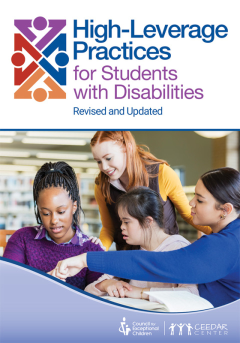 Cover image for book High-Leverage Practices for Students with Disabilities