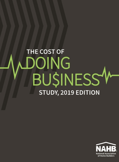 Cover image for book The Cost of Doing Business Study, 2019 Edition