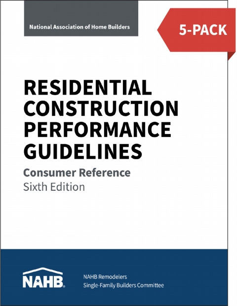 Cover image for book Residential Construction Performance Guidelines, Consumer Reference