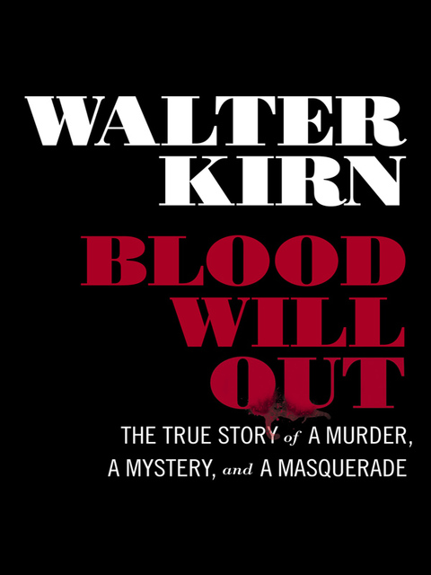 Cover image for book Blood Will Out
