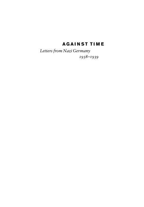 Cover image for book Against Time