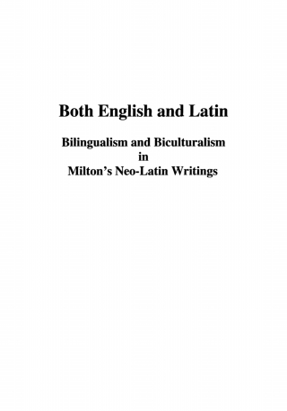 Both English and Latin