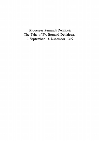 Processus Bernardi Delitiosi
