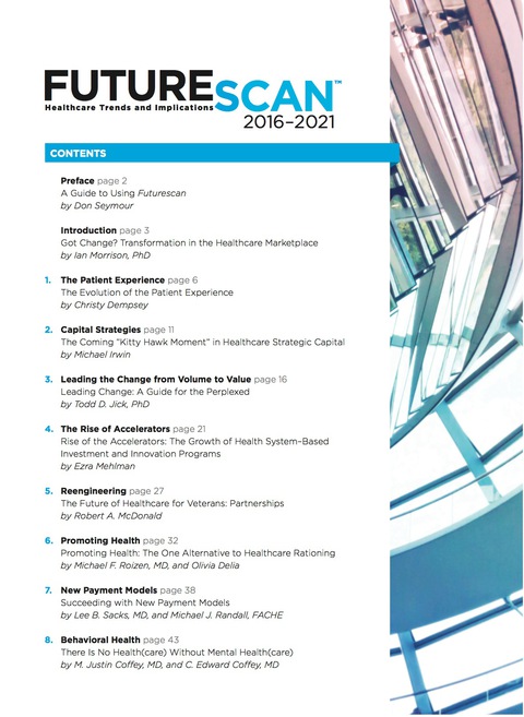 Cover image for book Futurescan 2016–2021
