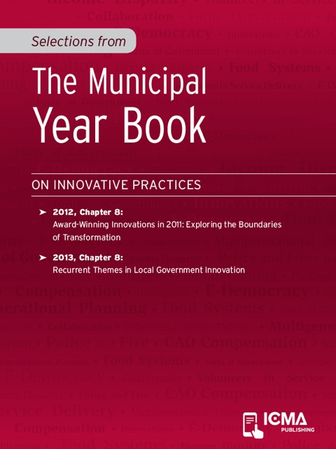 Cover image for book Selections from The Municipal Year Book: On Innovative Practices