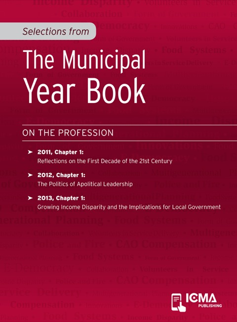 Cover image for book Selections from The Municipal Year Book: On The Profession