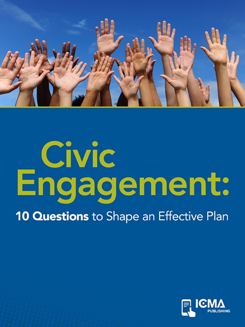 Cover image for book Civic Engagement: 10 Question to Shape an Effective Plan