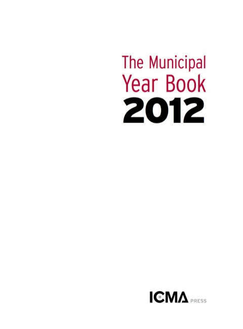Cover image for book The Municipal Year Book 2012
