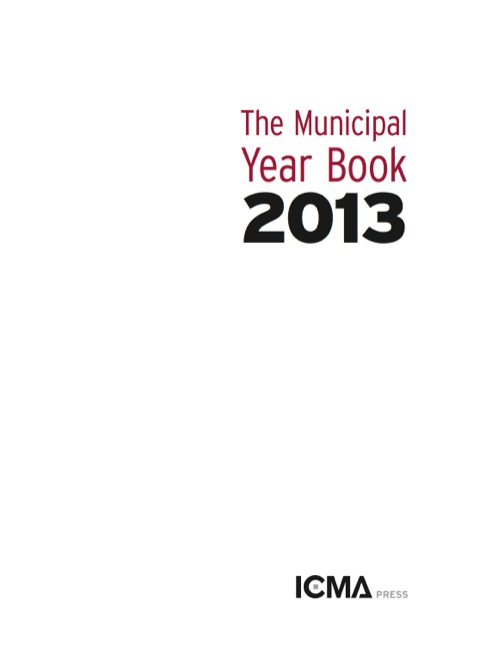 Cover image for book The Municipal Year Book 2013