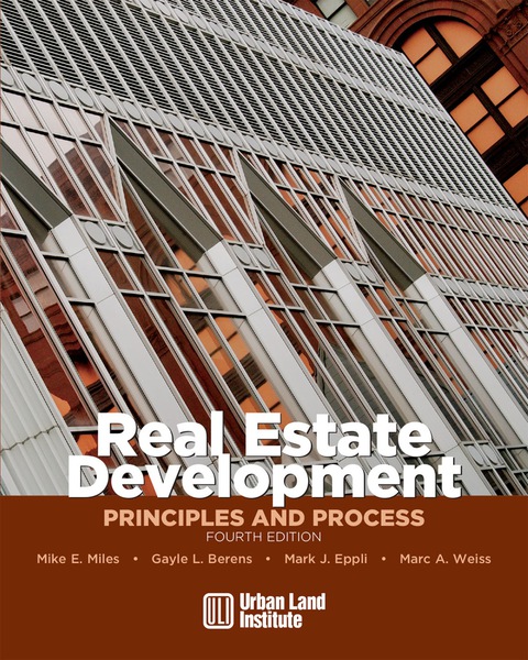 Cover image for book Real Estate Development: Principles and Process