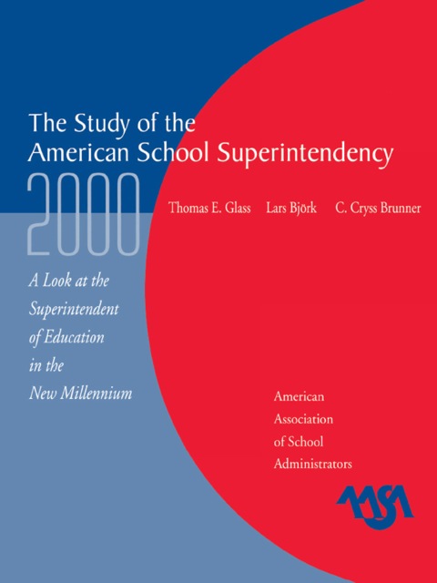 Cover image for book The Study of the American Superintendency, 2000
