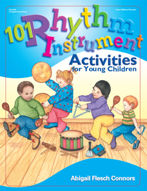 Cover image for book 101 Rhythm Instrument Activities for Young Children