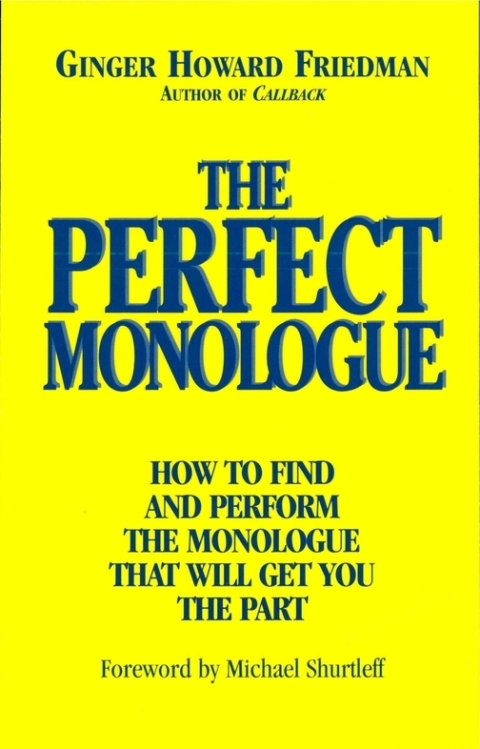 Cover image for book The Perfect Monologue