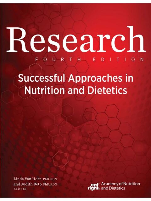 Cover image for book Research: Successful Approaches in Nutrition and Dietetics