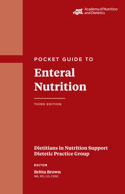 Cover image for book Pocket Guide to Enteral Nutrition