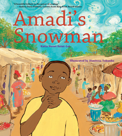 Cover image for book Amadi's Snowman
