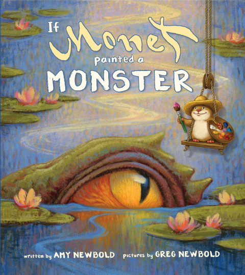Cover image for book If Monet Painted a Monster