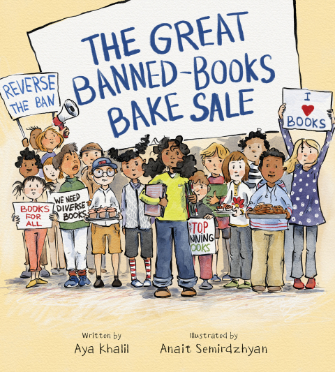 Cover image for book The Great Banned-Books Bake Sale